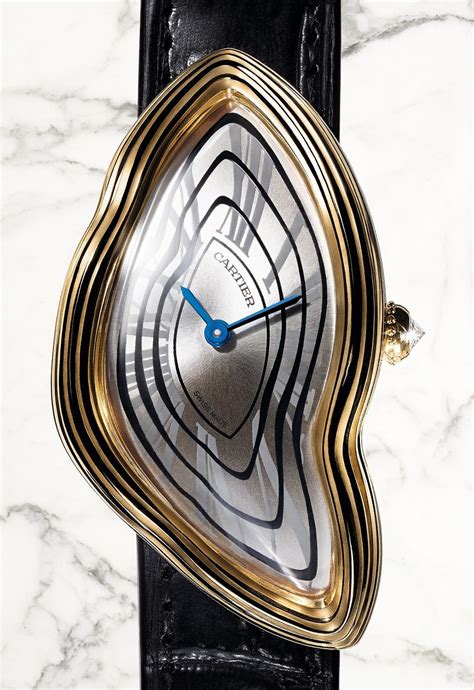 cartier weird shape watch|cartier crash radieuse.